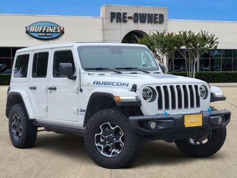 Used 2022 Jeep Wrangler Unlimited Rubicon 4xe w/ Steel Bumper Group AWD/4WD image 1