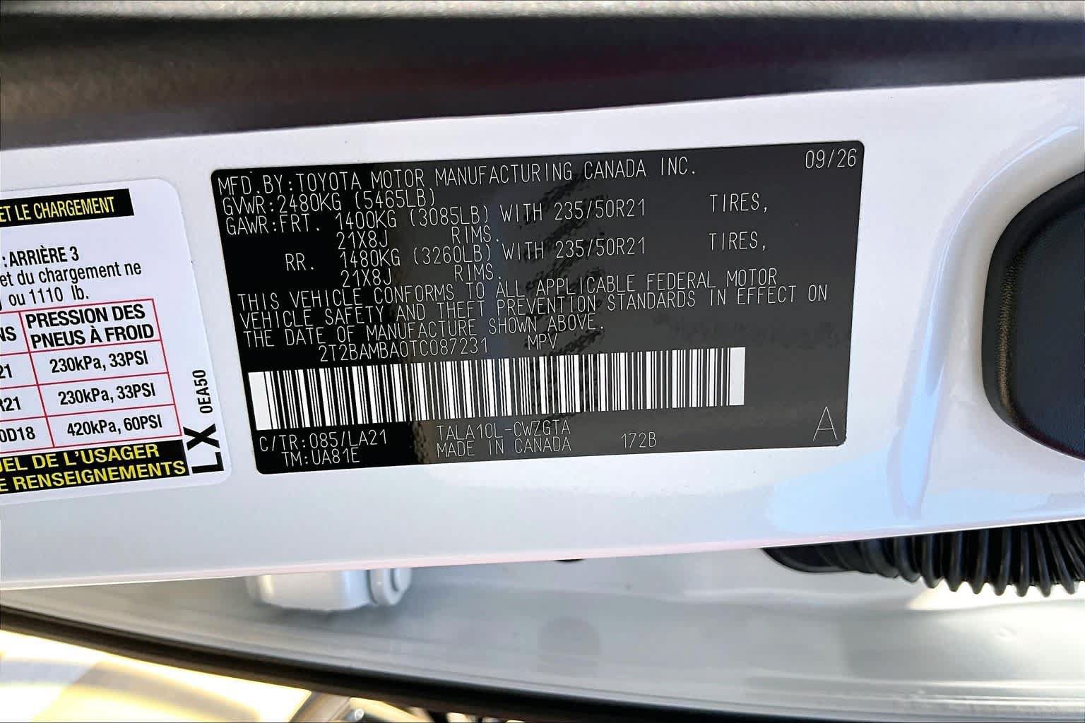 New 2026 Lexus RX 350 FWD w/ Convenience Package image 21