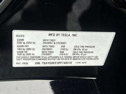 Used 2023 Tesla Model Y Performance AWD/4WD image 29