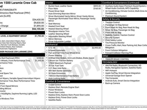 Used 2022 RAM 1500 Laramie AWD/4WD image 35