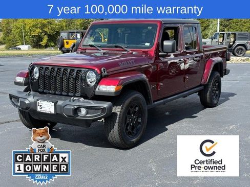 Certified 2021 Jeep Gladiator Willys image 8