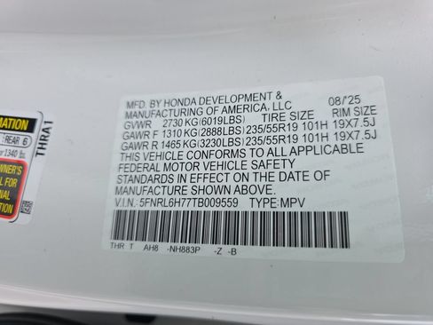 Certified 2026 Honda Odyssey Sport-L image 26