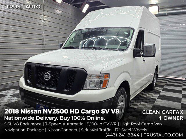 Used 2018 Nissan NV 2500 SV w/ Navigation Package RWD image 1
