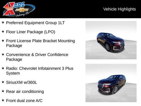 Used 2023 Chevrolet Traverse LT image 2
