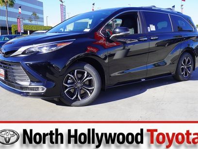 New 2026 Toyota Sienna Platinum