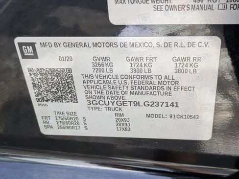 Used 2020 Chevrolet Silverado 1500 LTZ w/ LTZ Premium Package AWD/4WD image 22