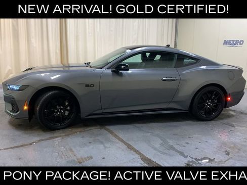 Certified 2025 Ford Mustang GT Premium w/ Mustang Nite Pony Package RWD image 6