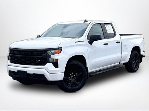 Used 2023 Chevrolet Silverado 1500 Custom w/ LPO, Dark Essentials Package AWD/4WD image 2