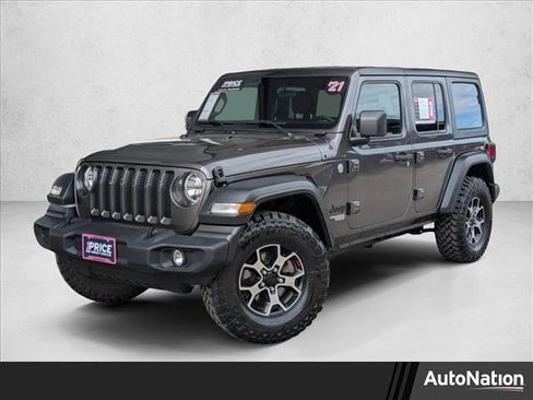 Used 2021 Jeep Wrangler Unlimited Sport AWD/4WD image 1