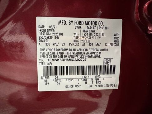 Used 2021 Ford Explorer XLT w/ Equipment Group 202A image 28