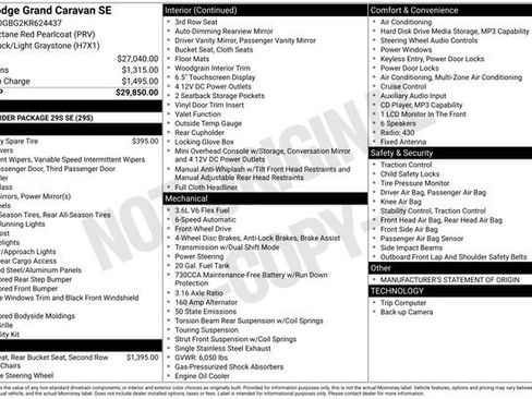 Used 2019 Dodge Grand Caravan SE image 7