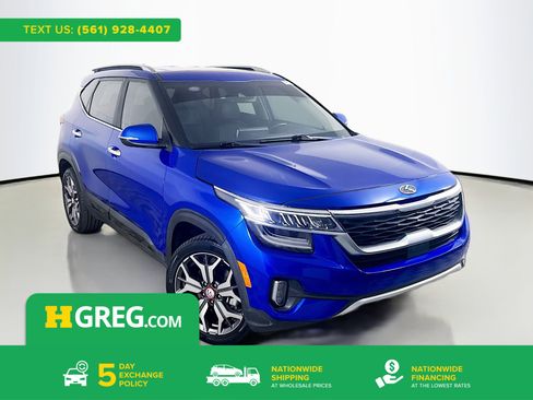 Used 2021 Kia Seltos SX w/ SX Sunroof Package AWD/4WD image 1