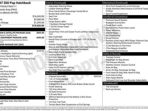 Used 2018 FIAT 500 Pop image 7