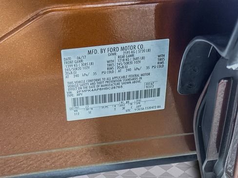 Used 2017 Ford Edge Sport w/ Technology Package image 40