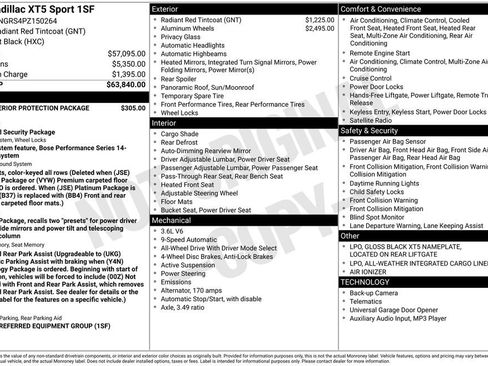 Used 2023 Cadillac XT5 Sportv image 3