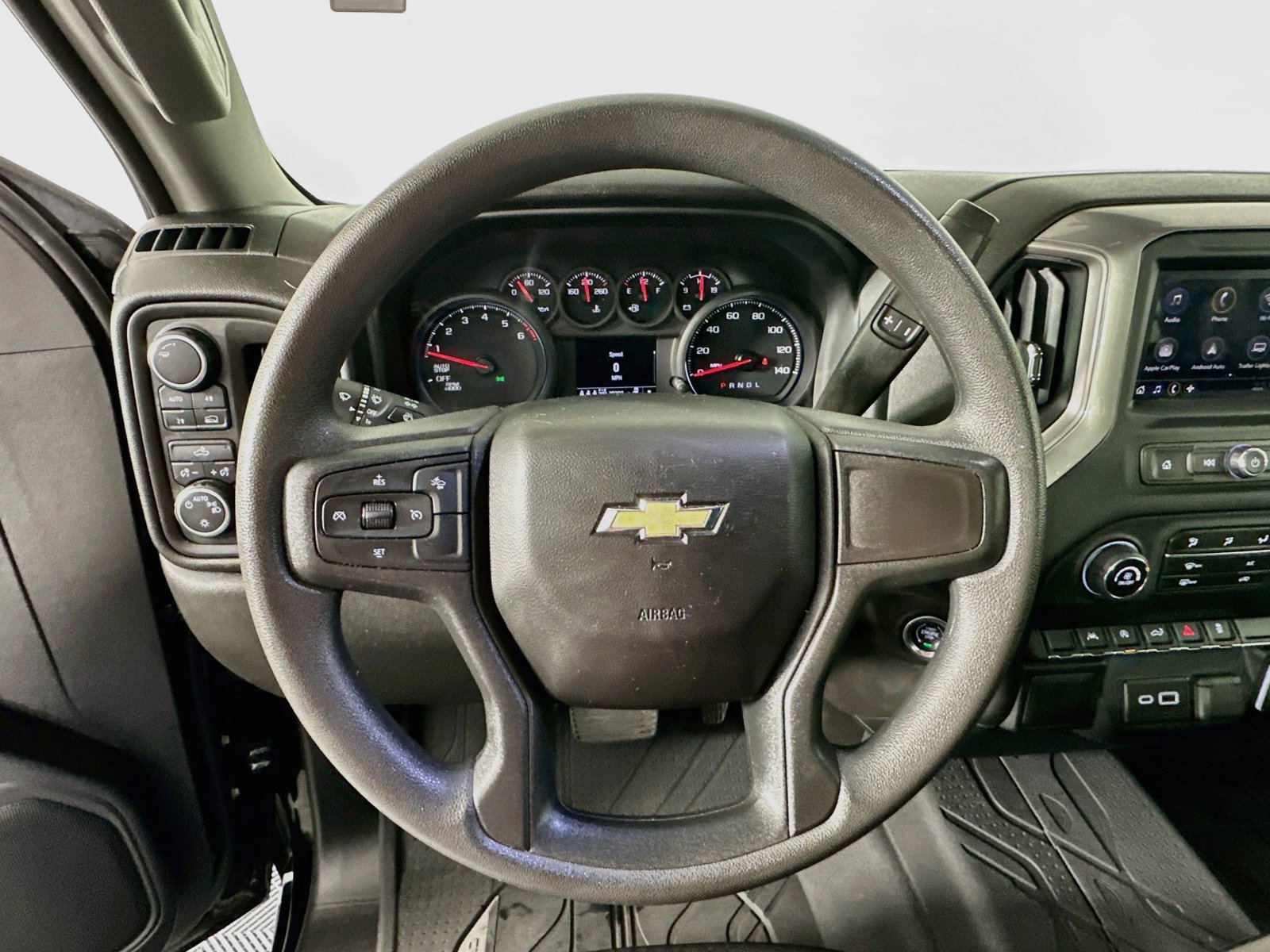 Used 2024 Chevrolet Silverado 1500 Custom w/ Turbomax Blackout Package AWD/4WD image 12
