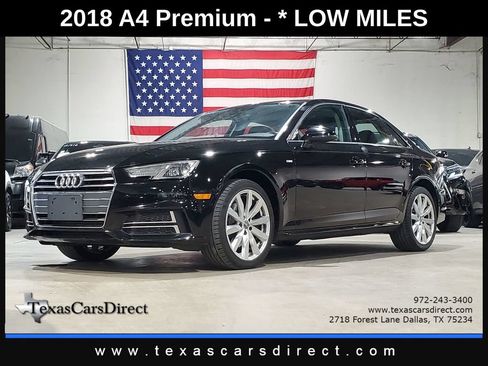 Used 2018 Audi A4 2.0T Ultra Premium w/ Convenience Package FWD image 1