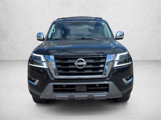 Used 2021 Nissan Armada Platinum w/ Captain's Chairs Package AWD/4WD video 2