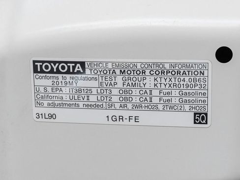 Used 2019 Toyota 4Runner Limited w/ Convenience Package RWD image 15