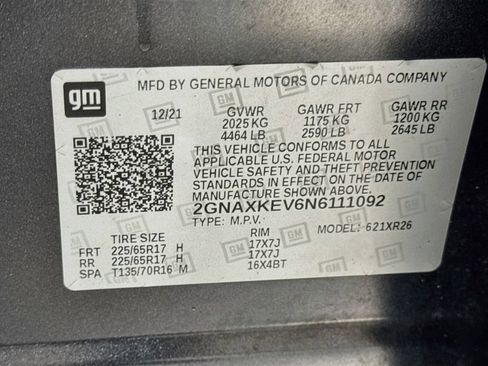 Used 2022 Chevrolet Equinox LT FWD image 36