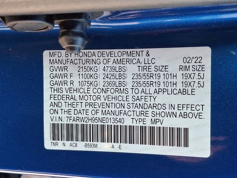 Used 2022 Honda CR-V Touring image 27