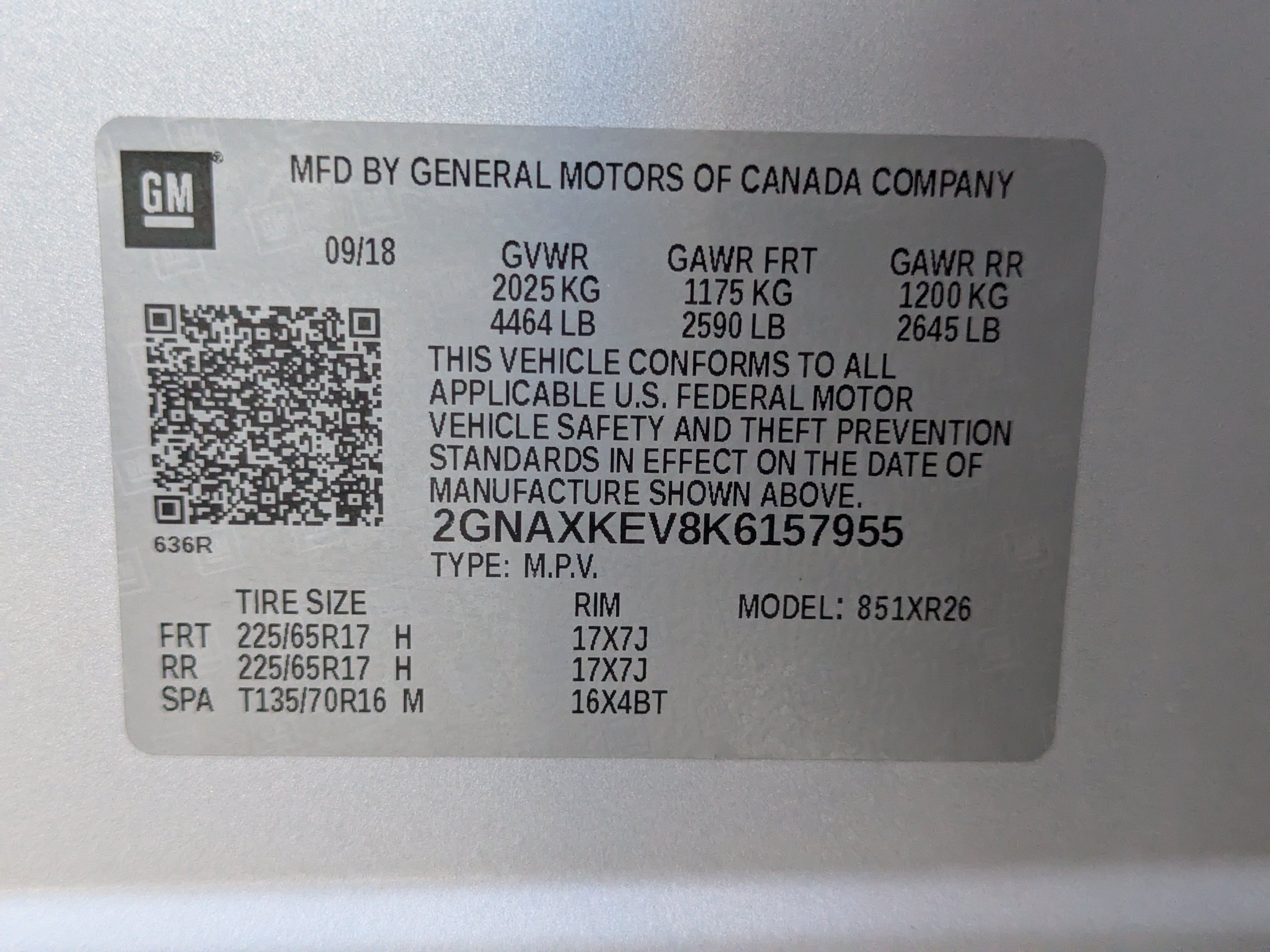 Used 2019 Chevrolet Equinox LT FWD image 51