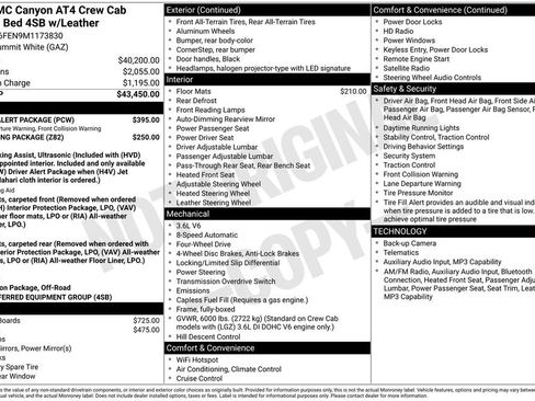 Used 2021 GMC Canyon AT4 w/ Driver Alert Package AWD/4WD image 1