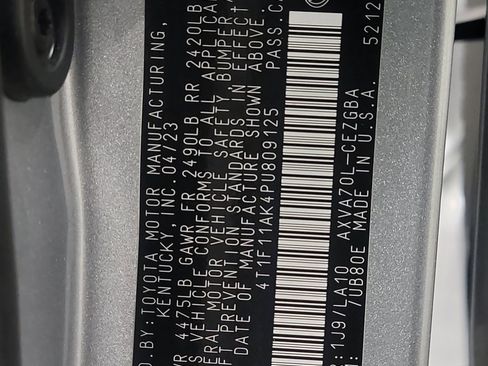 Used 2023 Toyota Camry XLE w/ Navigation Package image 32