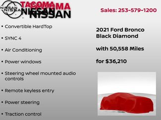 Used 2021 Ford Bronco Black Diamond video 2