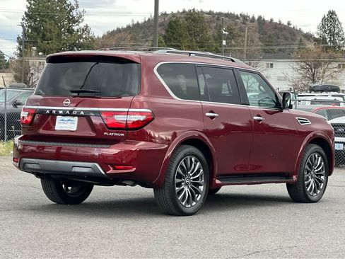 Used 2024 Nissan Armada Platinum w/ Captain's Chairs Package AWD/4WD image 2