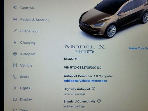 Used 2016 Tesla Model X 90D image 14