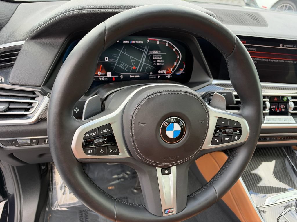 Used 2023 BMW X6 M50i w/ Parking Assistance Package AWD/4WD image 12