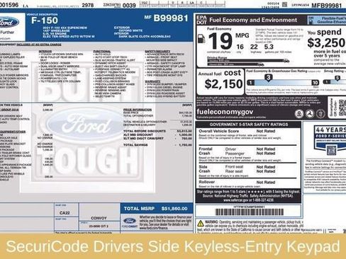 Used 2021 Ford F150 XLT w/ Equipment Group 301A Mid image 7