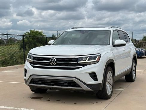 Used 2021 Volkswagen Atlas SEL AWD/4WD image 3