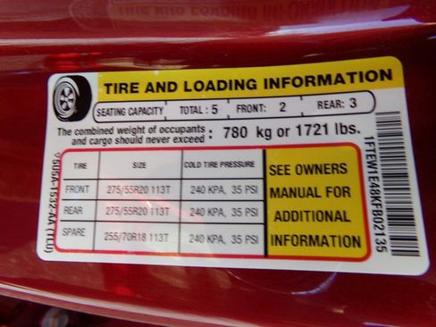 Used 2019 Ford F150 XLT w/ Equipment Group 302A Luxury image 97