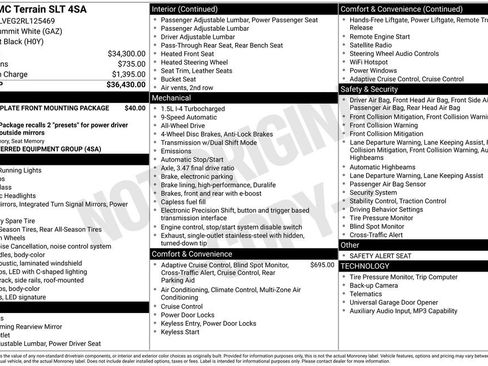 Certified 2024 GMC Terrain SLT AWD/4WD image 37