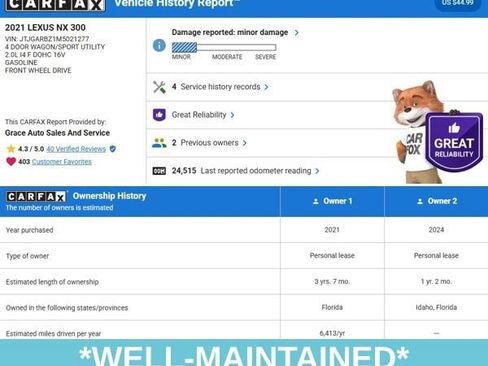 Used 2021 Lexus NX 300 FWD w/ Premium Package image 4