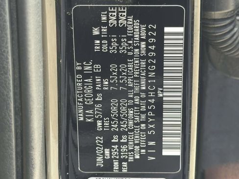 Used 2022 Kia Telluride SX w/ Towing Package FWD image 26