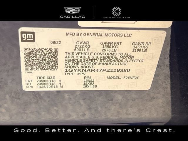 Certified 2023 Cadillac XT5 Luxury FWD image 34