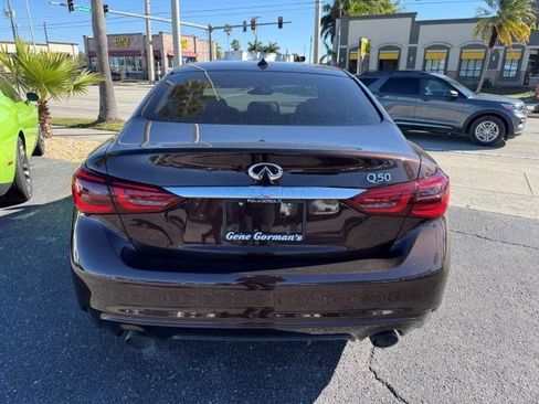 Used 2018 INFINITI Q50 Luxe w/ Essential Package (3.0T Luxe) image 4