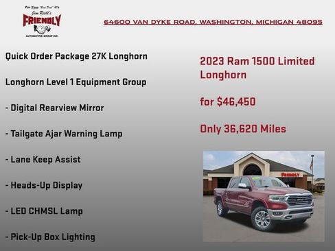 Used 2023 RAM 1500 Limited image 5