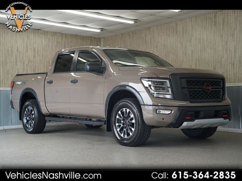 Used 2023 Nissan Titan PRO-4X w/ Pro-4x Utility Package AWD/4WD image 1