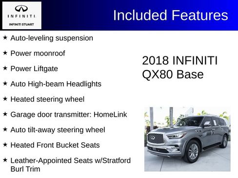 Certified 2018 INFINITI QX80 2WD image 4