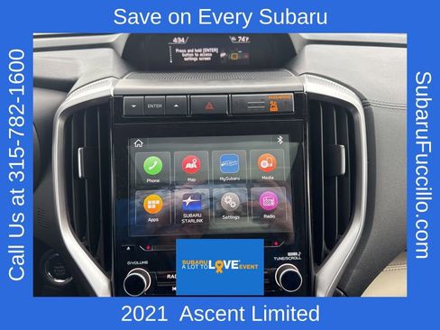 Used 2021 Subaru Ascent Limited w/ Technology Package image 24