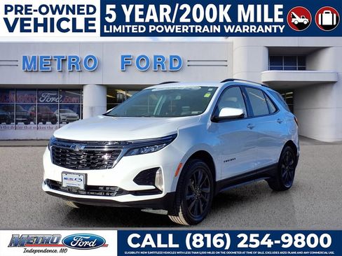 Used 2022 Chevrolet Equinox RS w/ RS Leather Package image 8