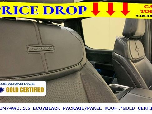 Certified 2023 Ford F150 Platinum w/ Equipment Group 701A High image 15