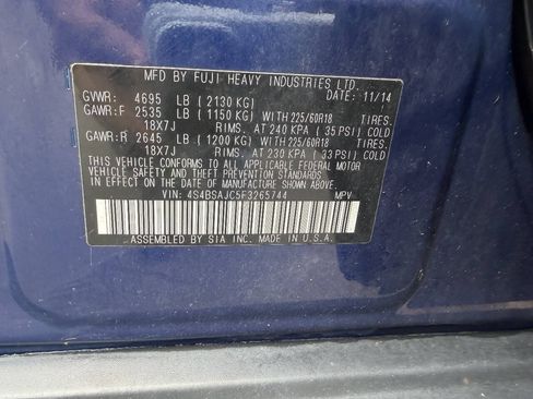 Used 2015 Subaru Outback 2.5i Limited AWD/4WD image 9