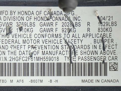 Used 2021 Honda Civic LX image 30