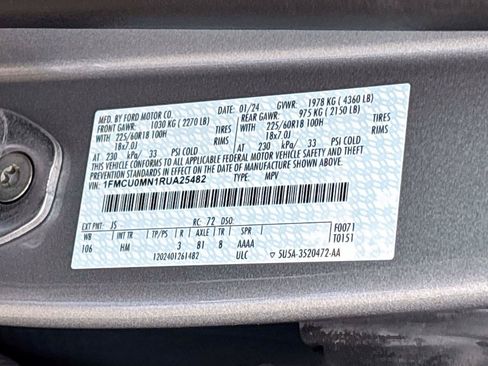 Used 2024 Ford Escape ST-Line FWD image 30