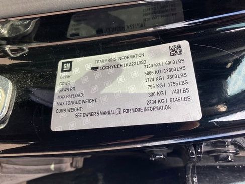 Certified 2019 Chevrolet Silverado 1500 Custom Trail Boss w/ Custom Convenience Package image 22